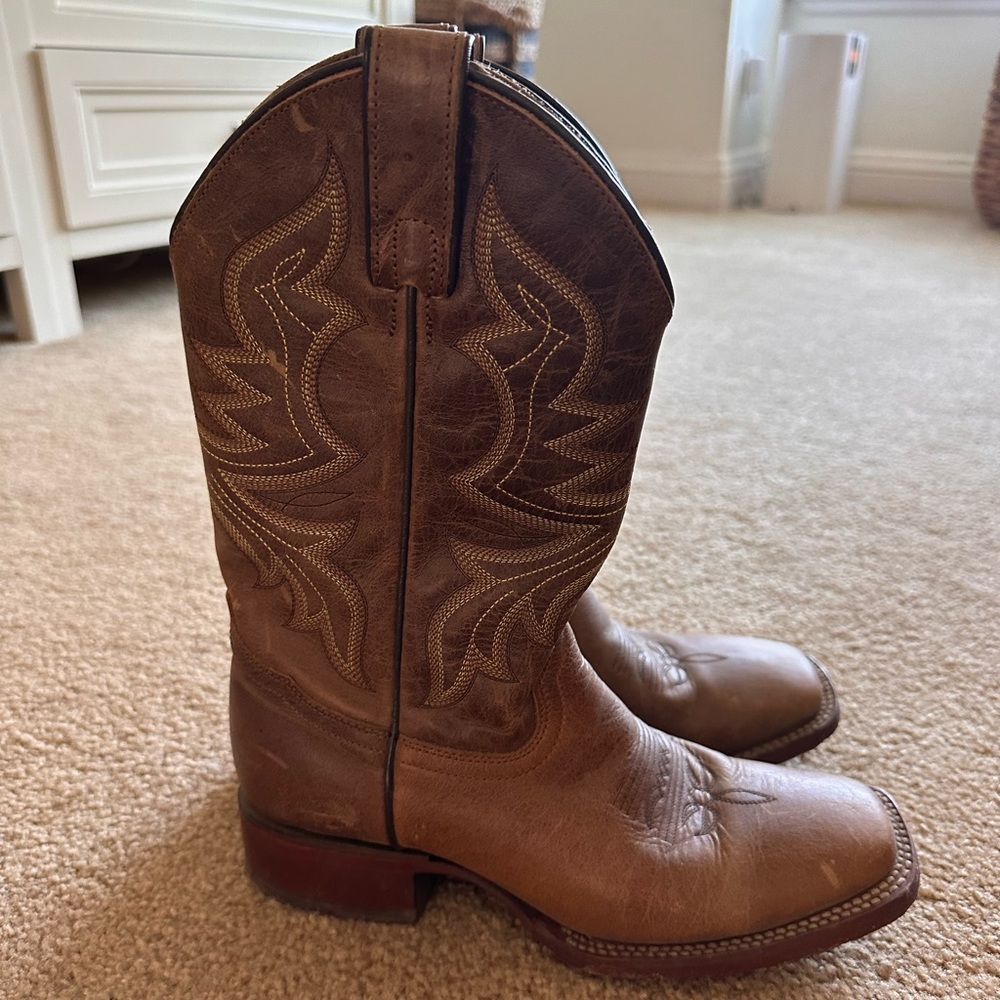 Shyanne Women's Jeannie Western Boots - Broad Square Toe